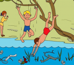 Внимание дети! Правила безопасного поведения на воде.
