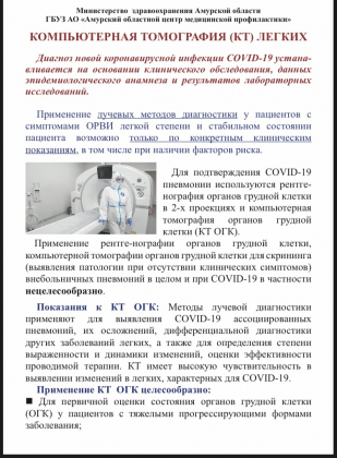 Компьютерная томография (КТ) легких 